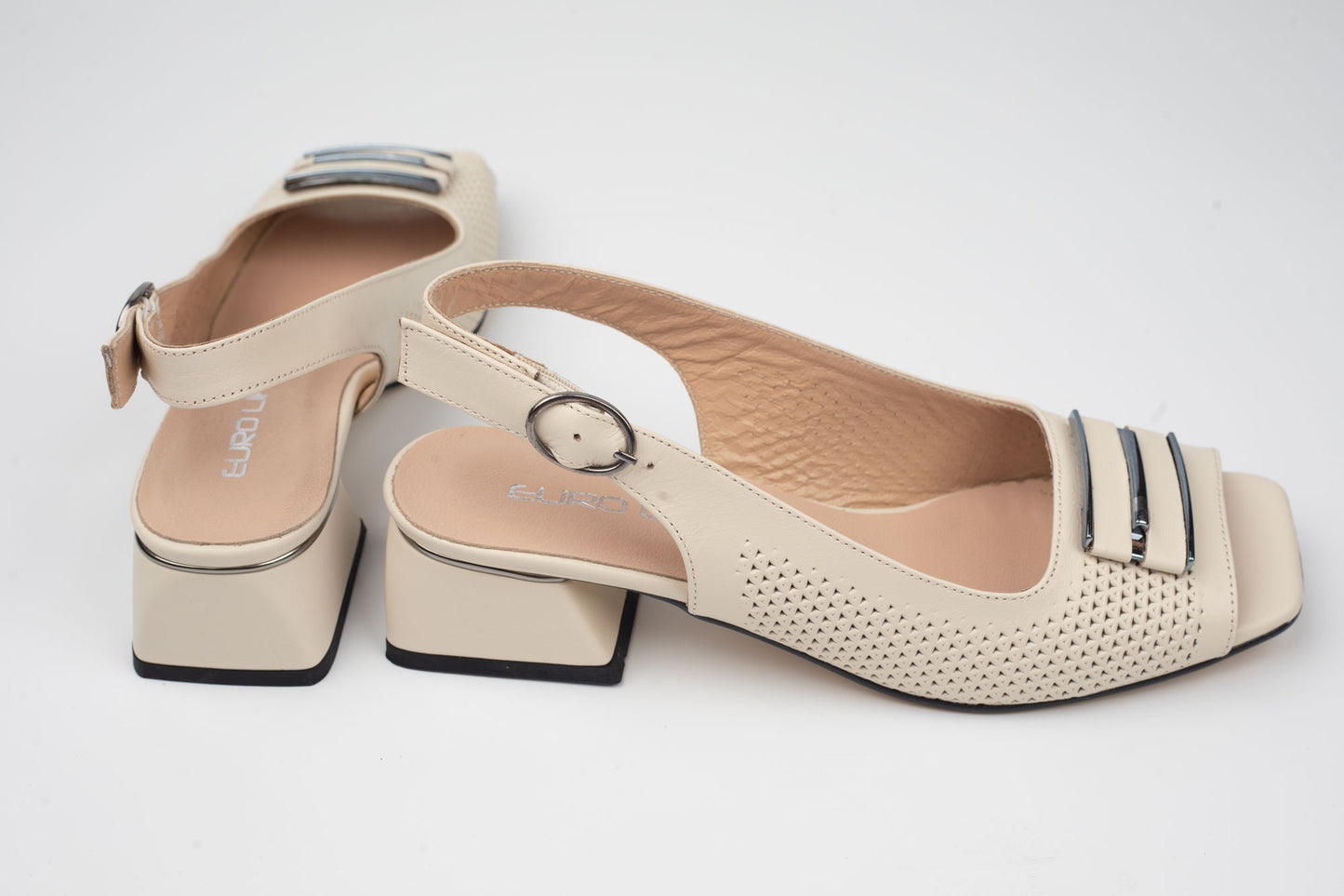 Sandale dama piele naturala LSD 434 Bej