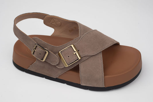 Sandale dama piele naturala FORMAZIONE 2560 Grey Vel