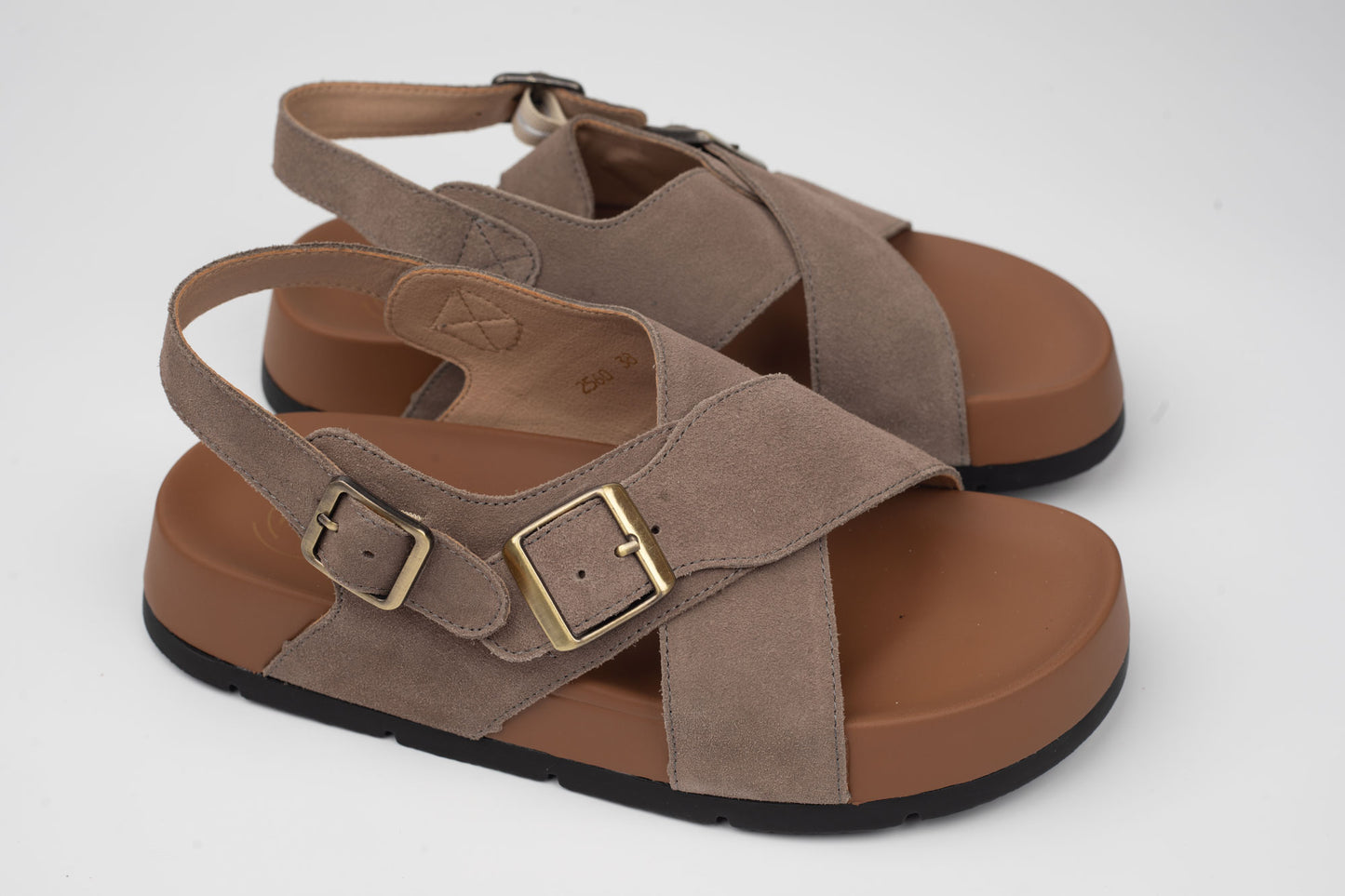 Sandale dama piele naturala FORMAZIONE 2560 Grey Vel
