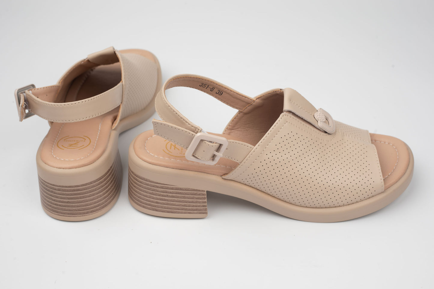 Sandale damă piele naturală FORMAZIONE 351 Apricot