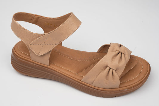 Sandale dama piele naturala FORMAZIONE 33193 Apricot