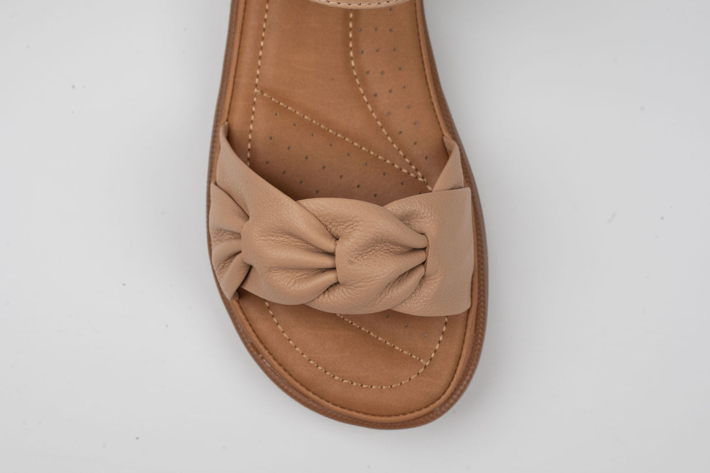 Sandale dama piele naturala FORMAZIONE 33193 Apricot