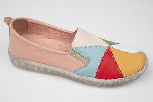 Pantofi damă piele naturală BIOFLEX 774 Roz color
