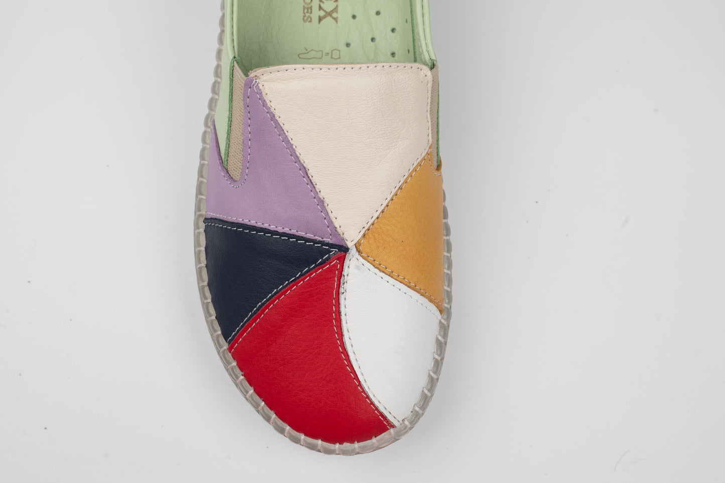 Pantofi damă piele naturală BIOFLEX 774 Verde color