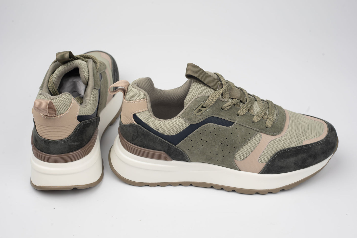 Adidași damă piele naturală BETINA 26-108 Verde (36-41)