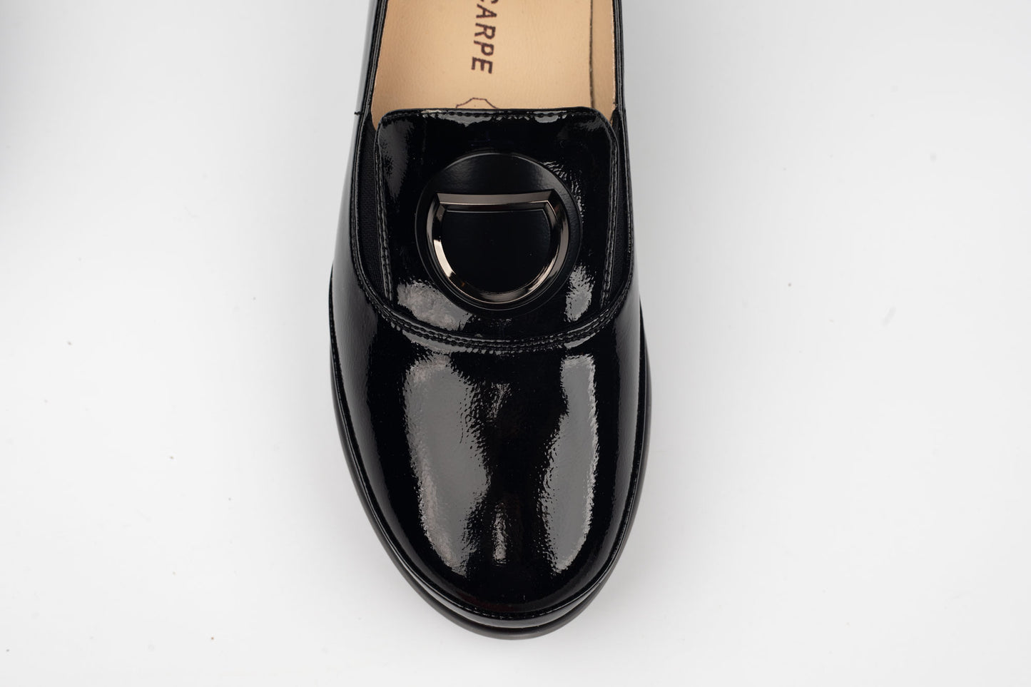 Pantofi damă piele naturală lăcuită BETINA 65000-6 N lac