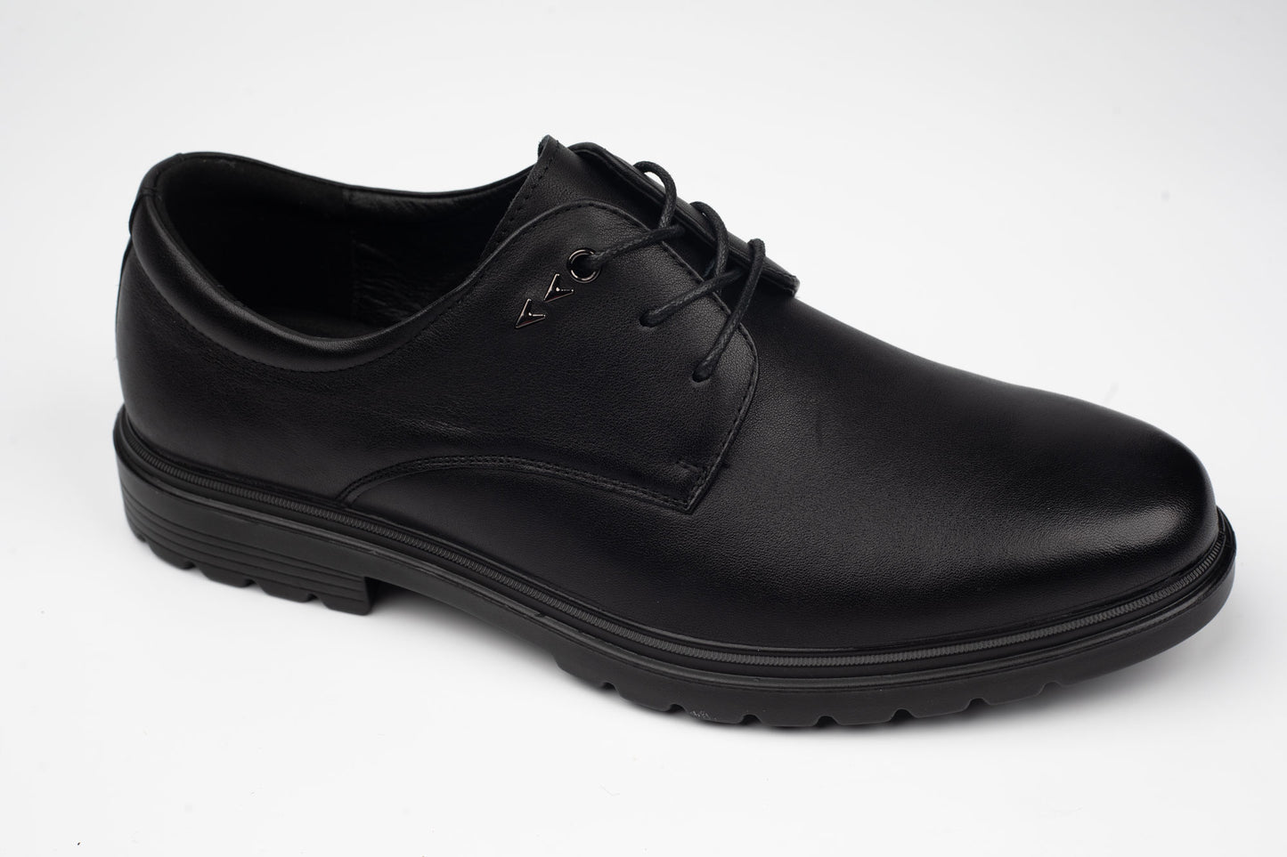 Pantofi bărbați piele naturală JOHAN 2104-3 Negru