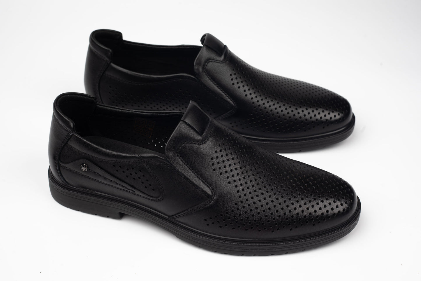 Pantofi bărbați piele naturală JOHAN 2405-19 N perf