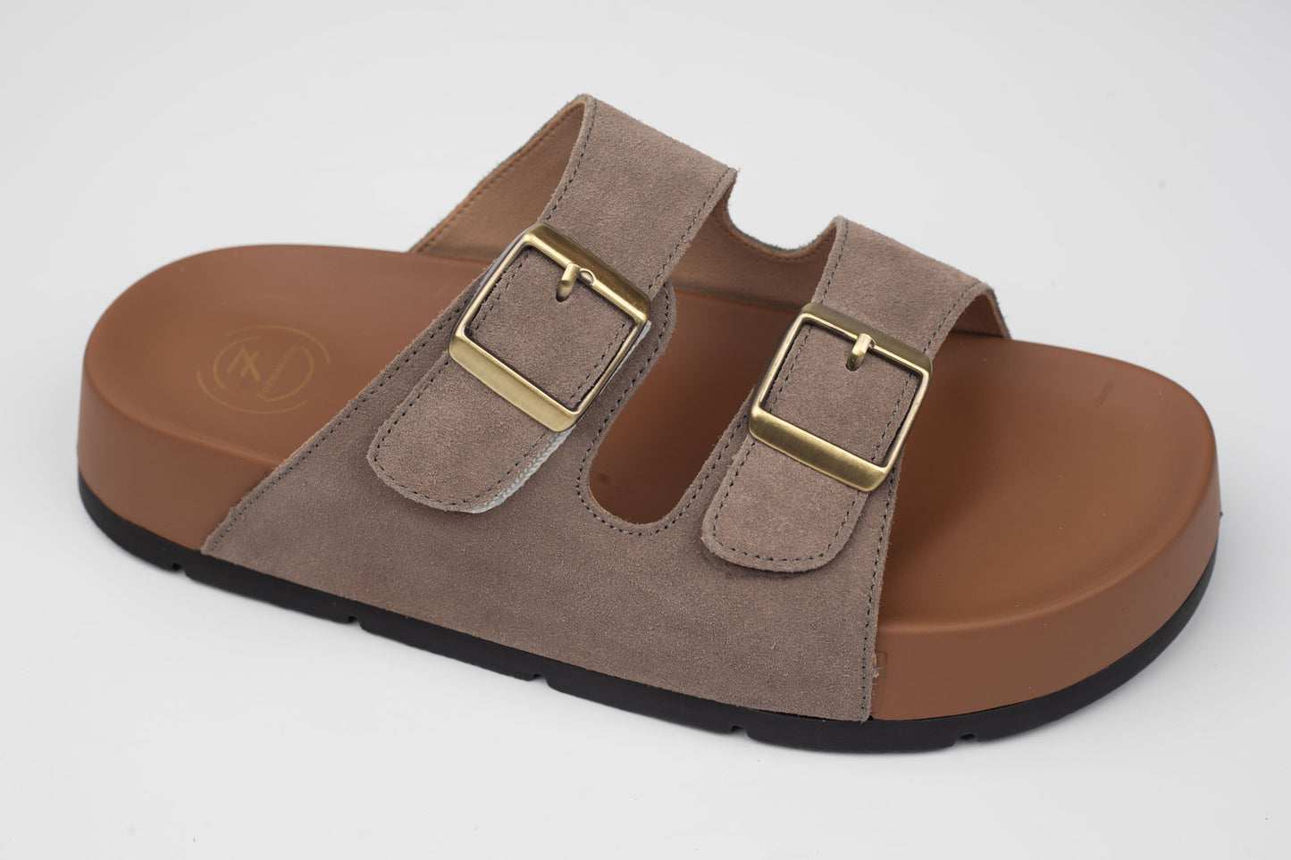 Saboți damă piele naturală FORMAZIONE 2558 Grey