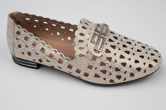 Pantofi damă piele naturală BETINA 32903 Alb au