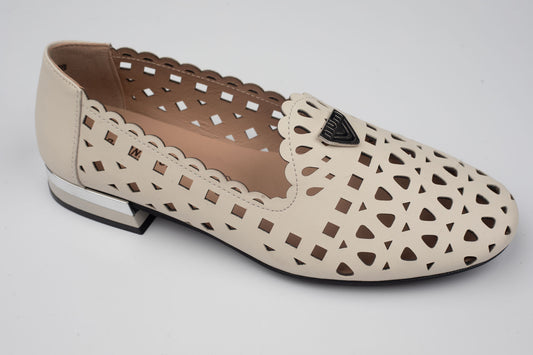 Pantofi damă piele naturală BETINA 32500 Bej