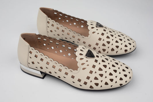 Pantofi damă piele naturală BETINA 32500 Bej