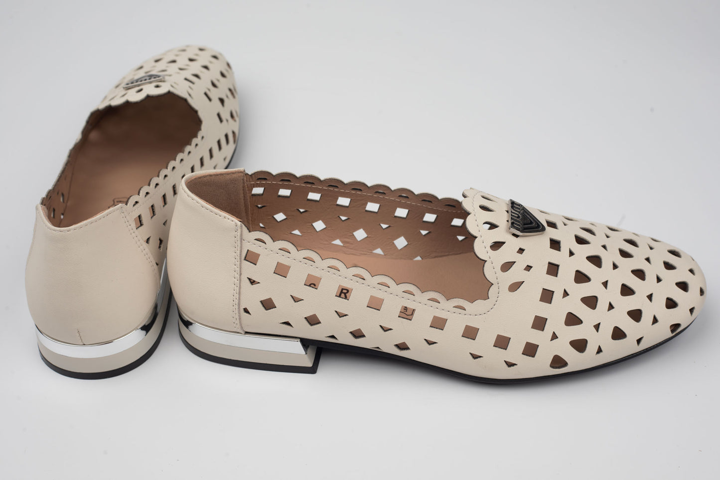 Pantofi damă piele naturală BETINA 32500 Bej