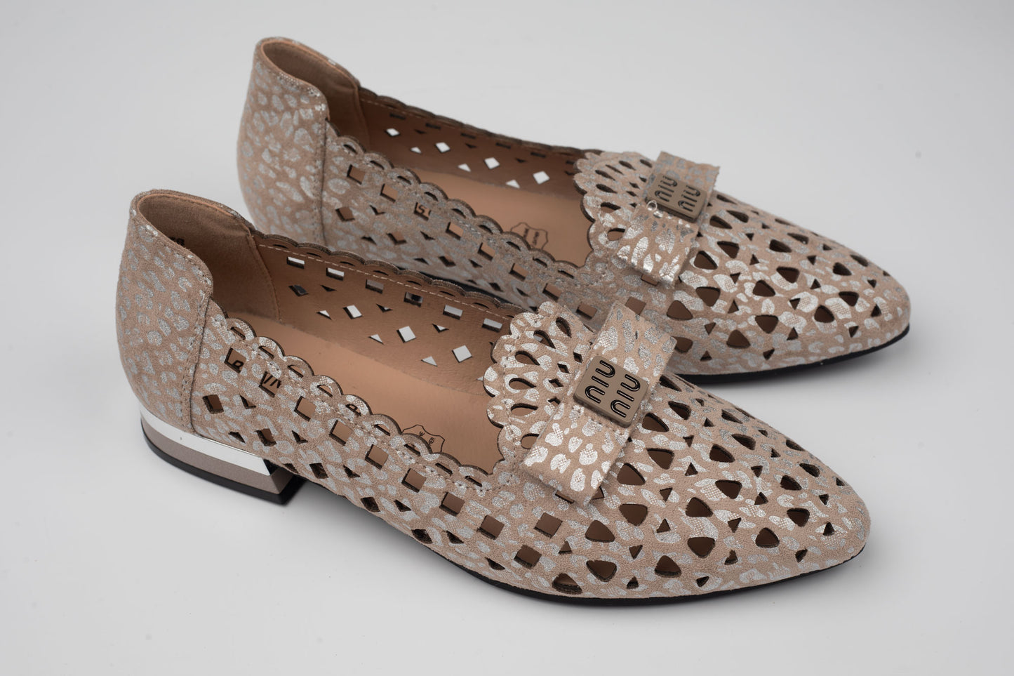 Pantofi damă piele naturală BETINA 32505 Taupe