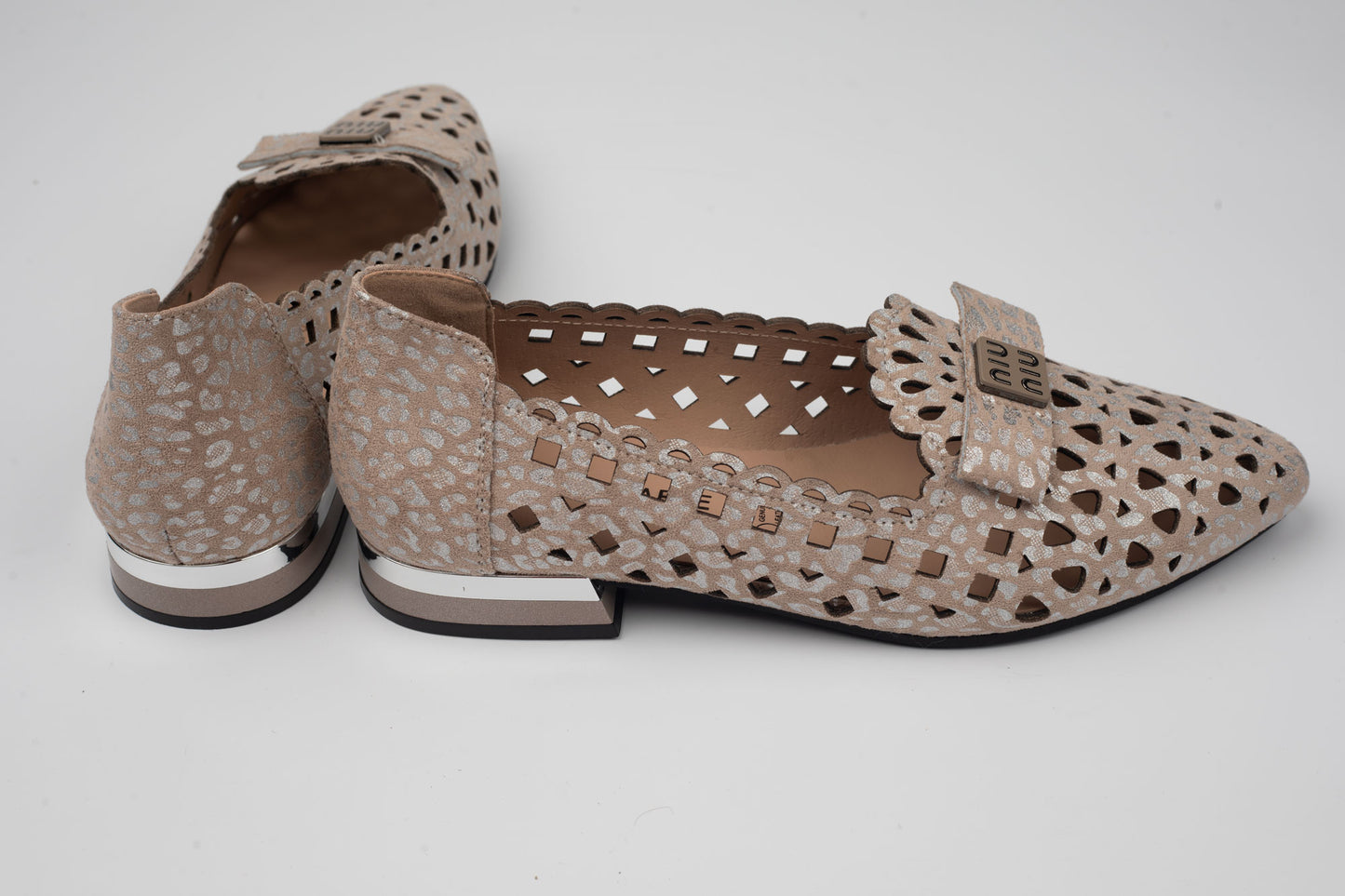 Pantofi damă piele naturală BETINA 32505 Taupe