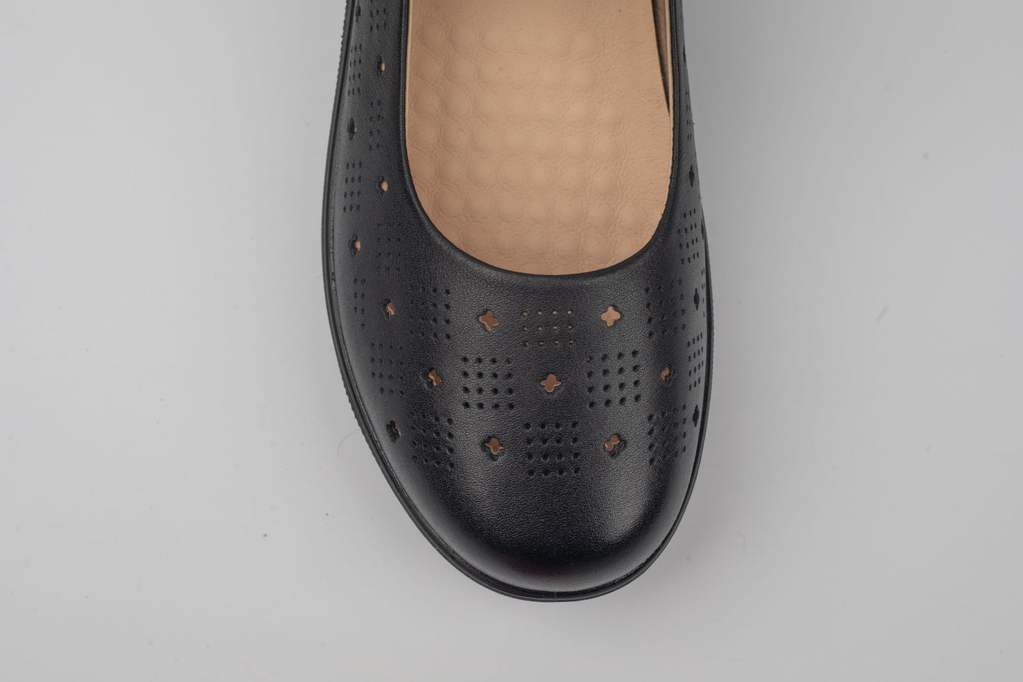 Pantofi damă piele naturală BETINA 50907 N perforat