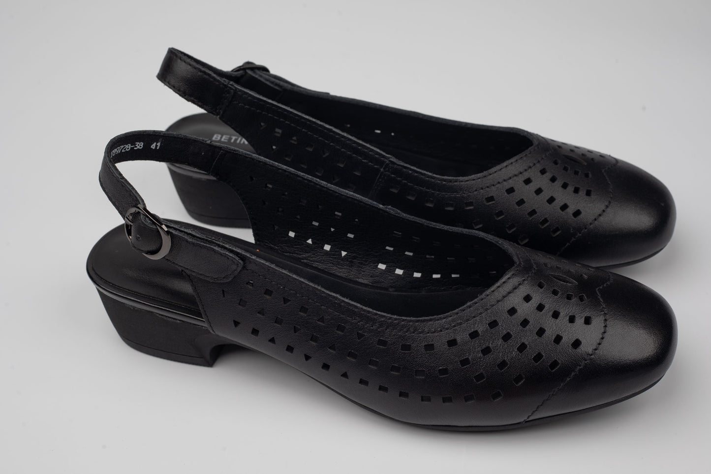 Pantofi damă piele naturală dec BETINA 89728 N