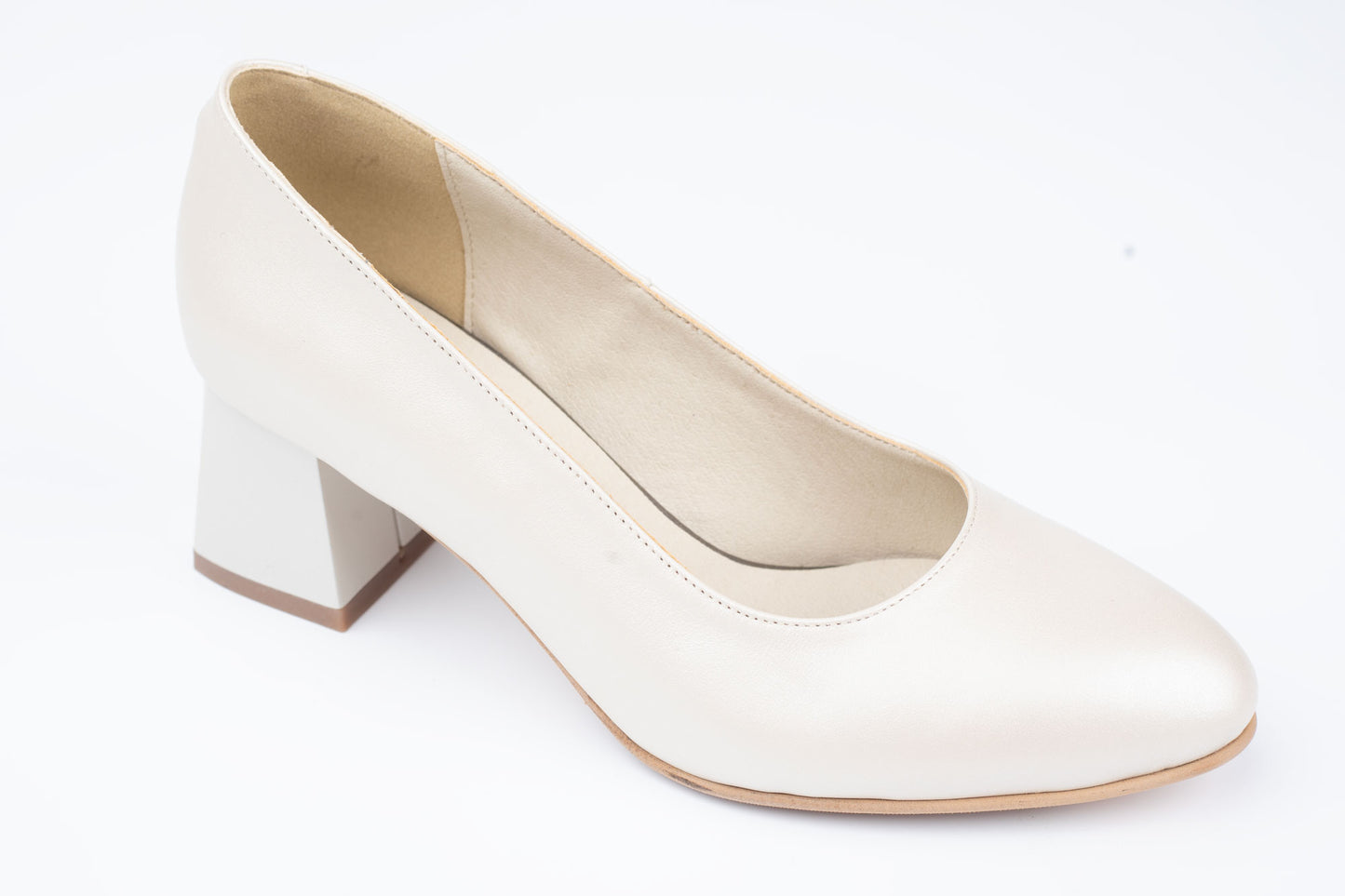 Pantofi damă piele naturală ANTONIO 798 Bej Sidef