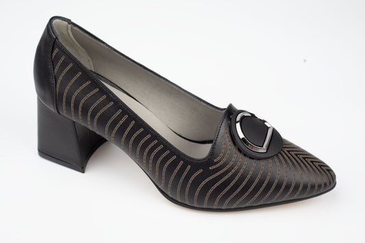 Pantofi damă piele naturală LSD 718 N Box