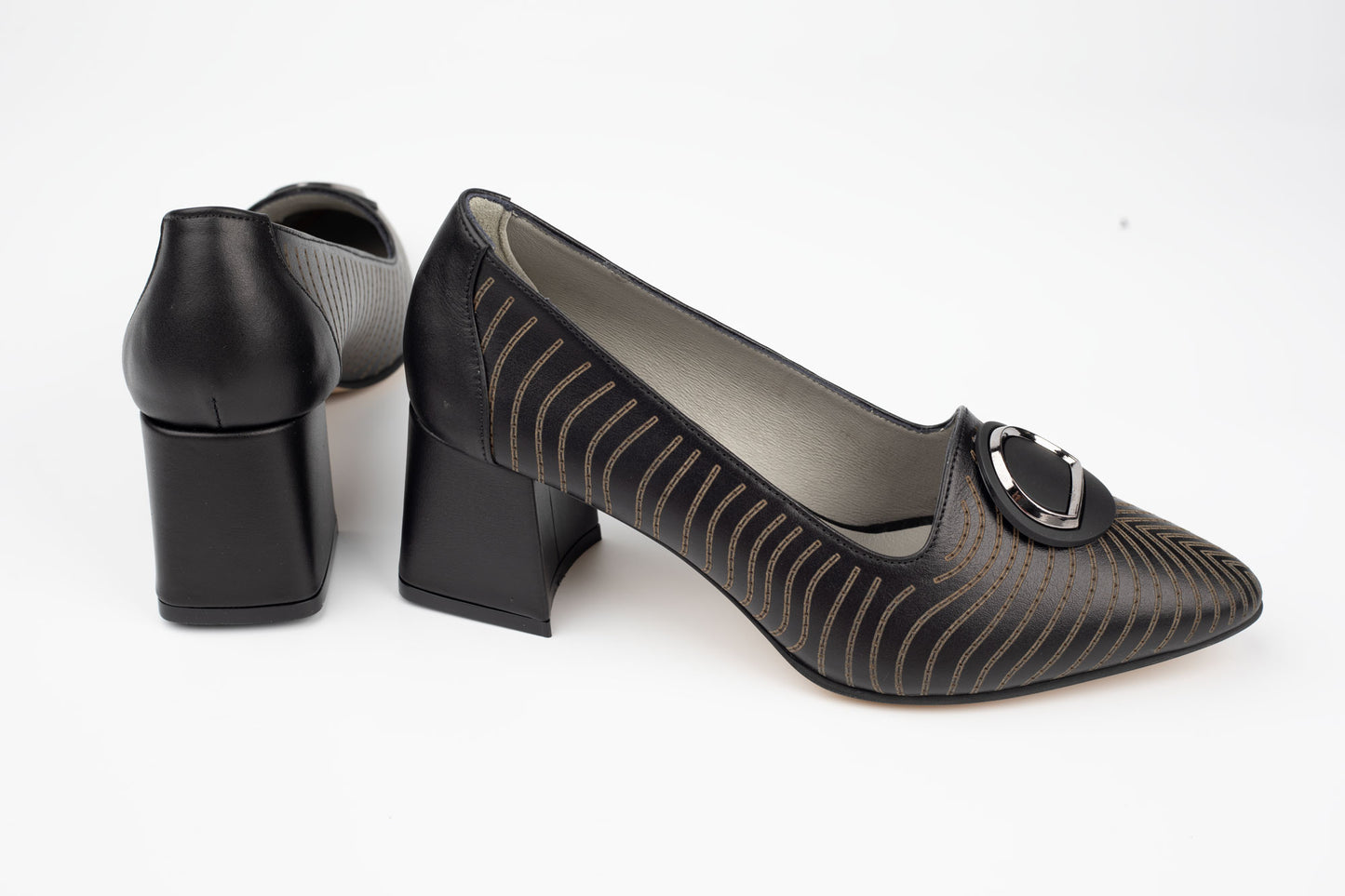 Pantofi damă piele naturală LSD 718 N Box