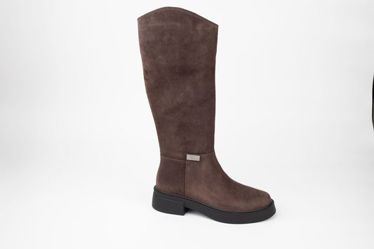 Cizme damă piele naturală LSD 550 Maro Vel