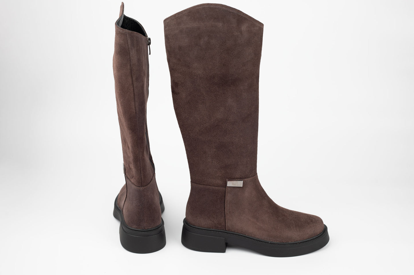 Cizme damă piele naturală LSD 550 Maro Vel