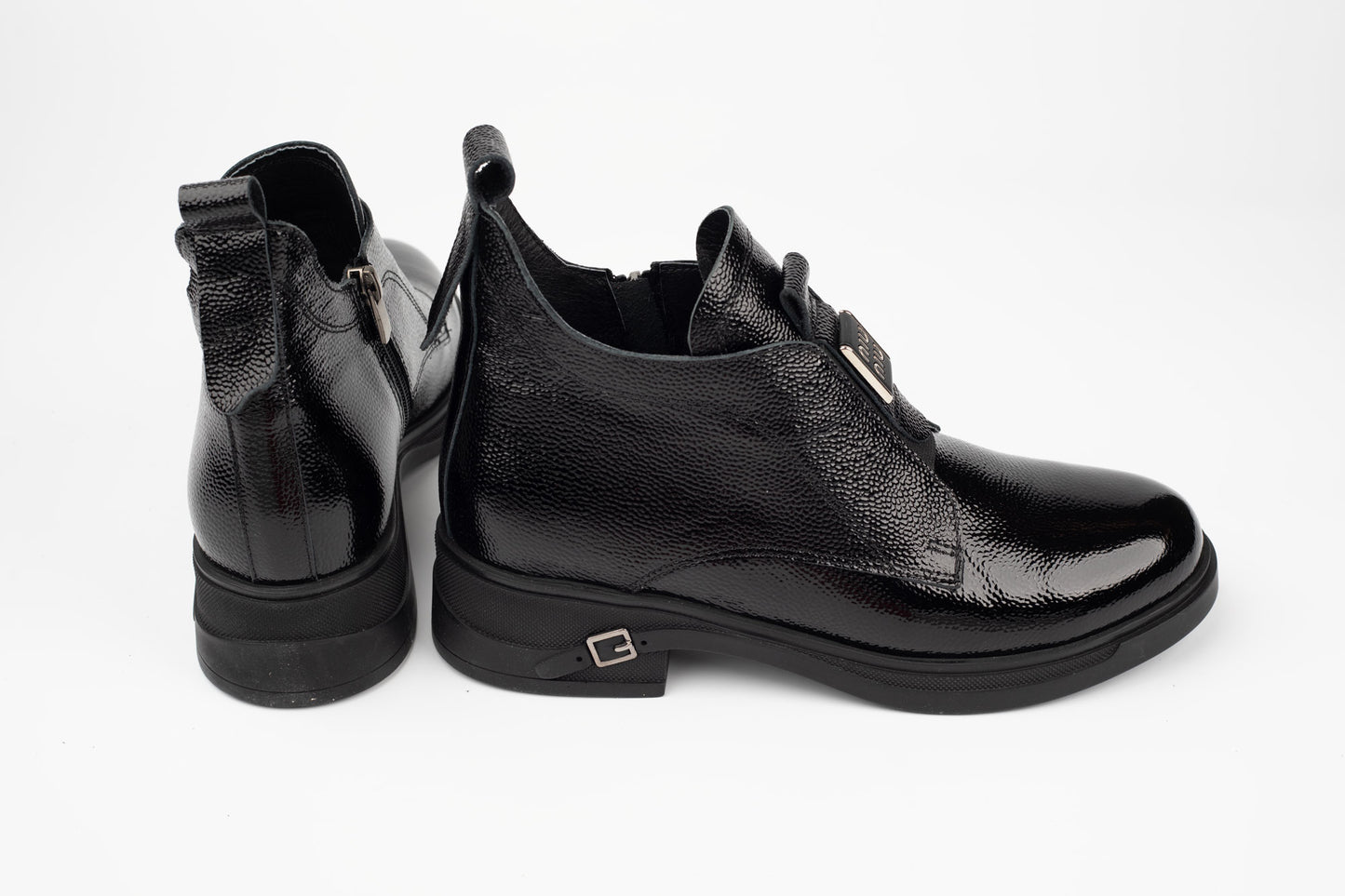 Ghete damă piele naturală LSD 400 N Lac