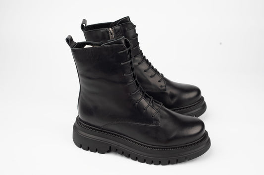 Ghete damă piele naturală PREGO 2237 N box