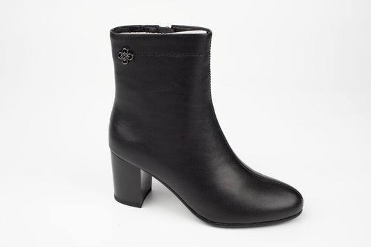 Ghete dama casual piele naturala BETINA 4321 N Box