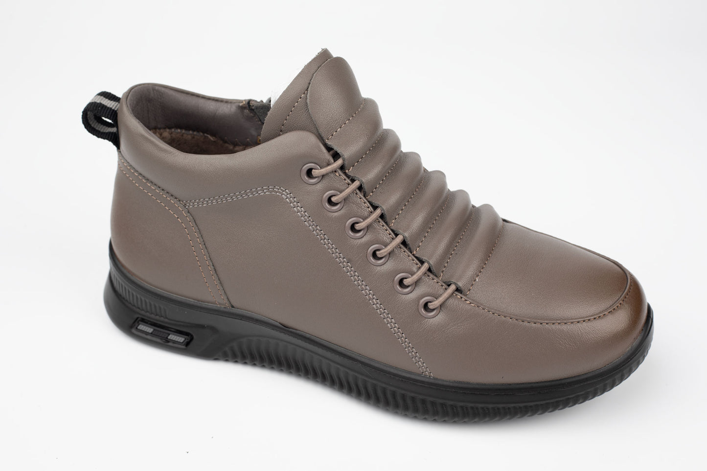 Ghete damă piele naturală BETINA 6901 Grey