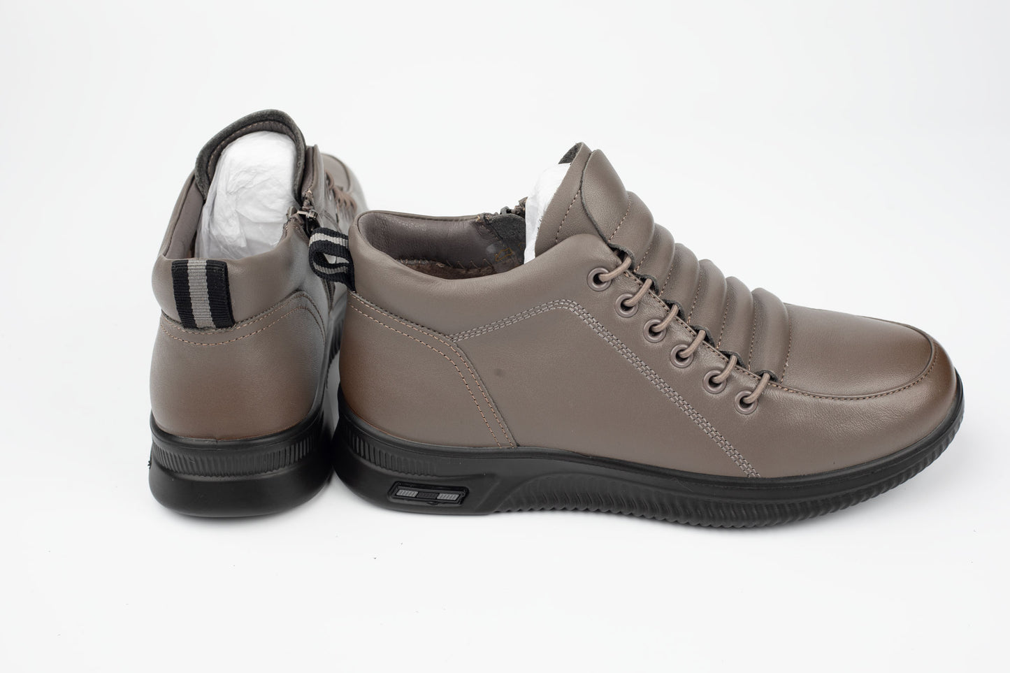 Ghete damă piele naturală BETINA 6901 Grey