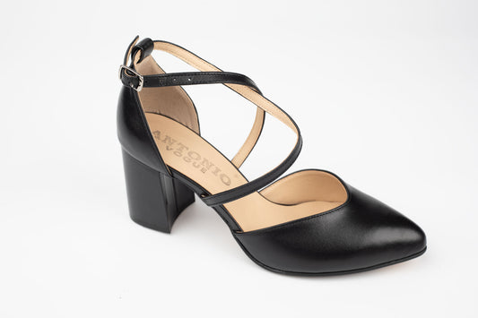 Pantofi dama piele naturala ANTONIO 35216 N Box