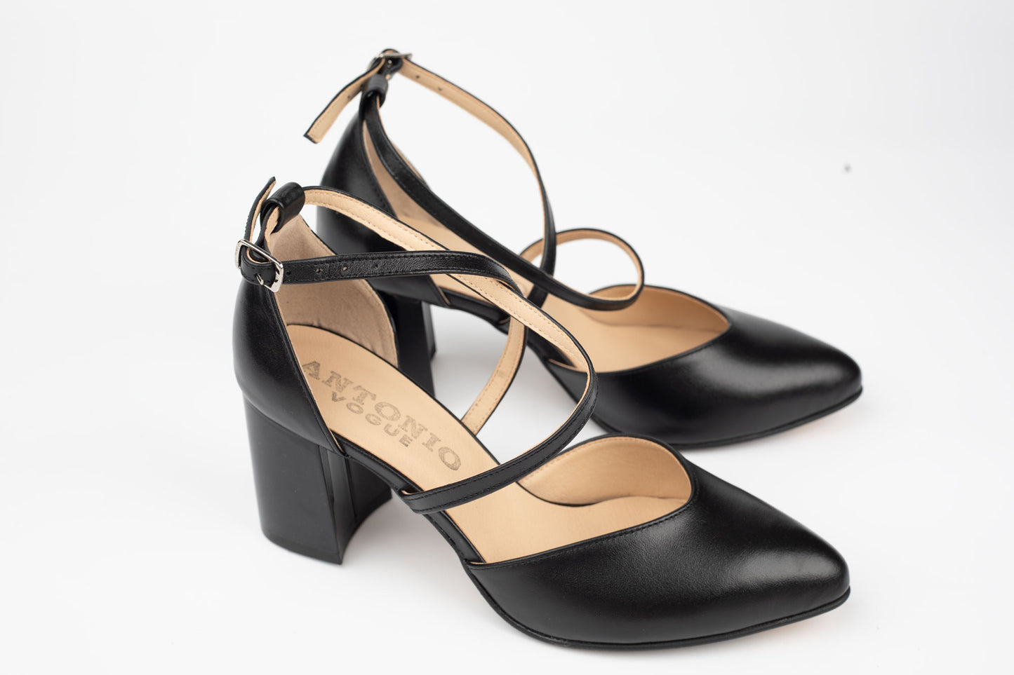 Pantofi dama piele naturala ANTONIO 35216 N Box