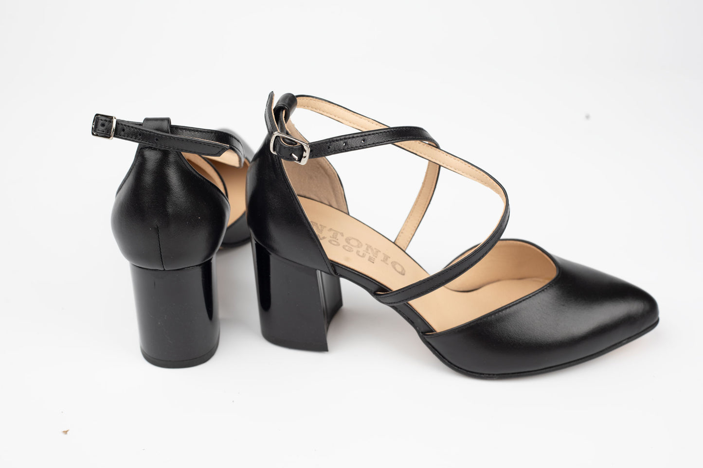 Pantofi dama piele naturala ANTONIO 35216 N Box