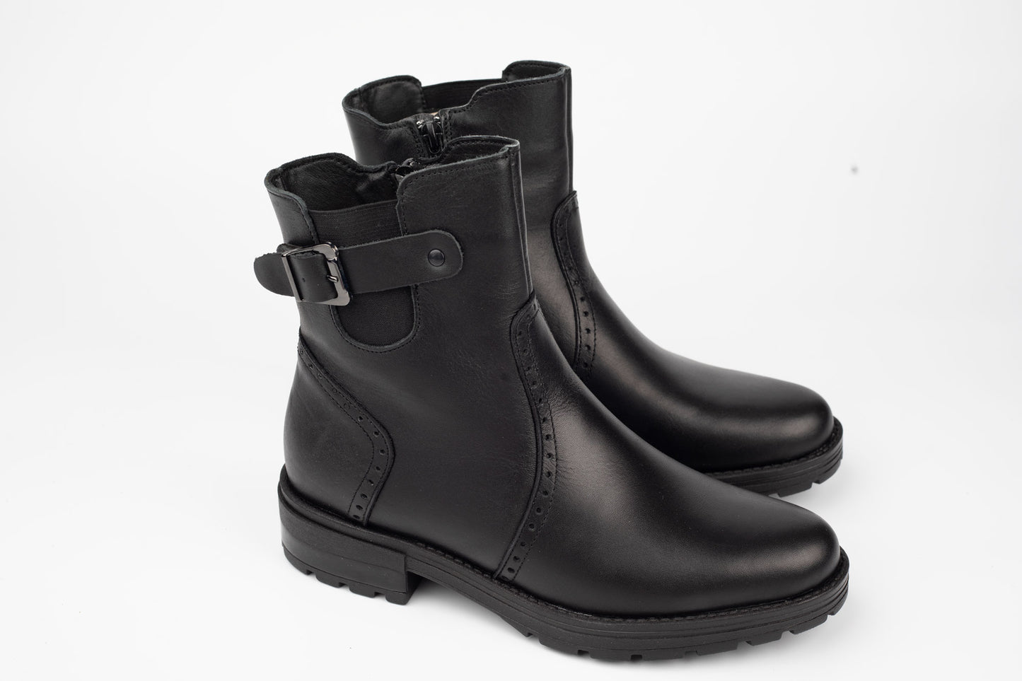 Ghete damă piele naturală ADELINE Rox N Box