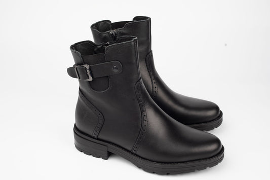 Ghete damă piele naturală ADELINE Rox N Box