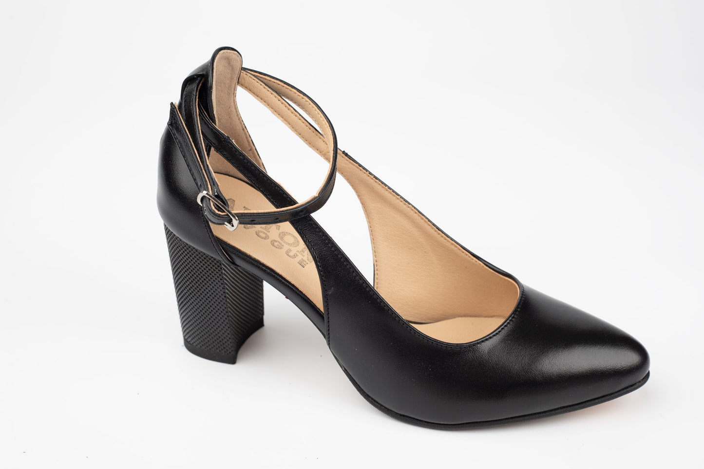 Pantofi dama decupati din piele naturala ANTONIO 31216 N Box