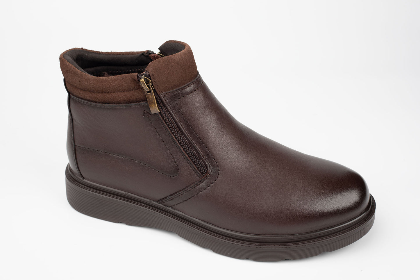 Ghete barbati piele naturala JOHAN 240136 Maro Box