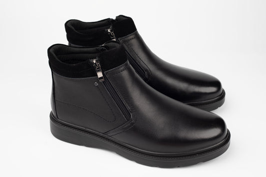 Ghete barbati piele naturala JOHAN 240136 N Box