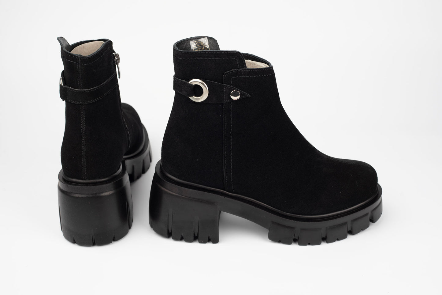 Ghete damă piele naturală PREGO 2345 N Vel