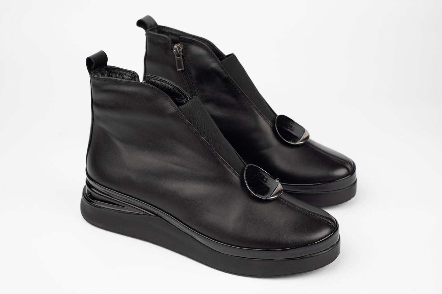 Ghete damă piele naturală DOGATI 934428 N Box