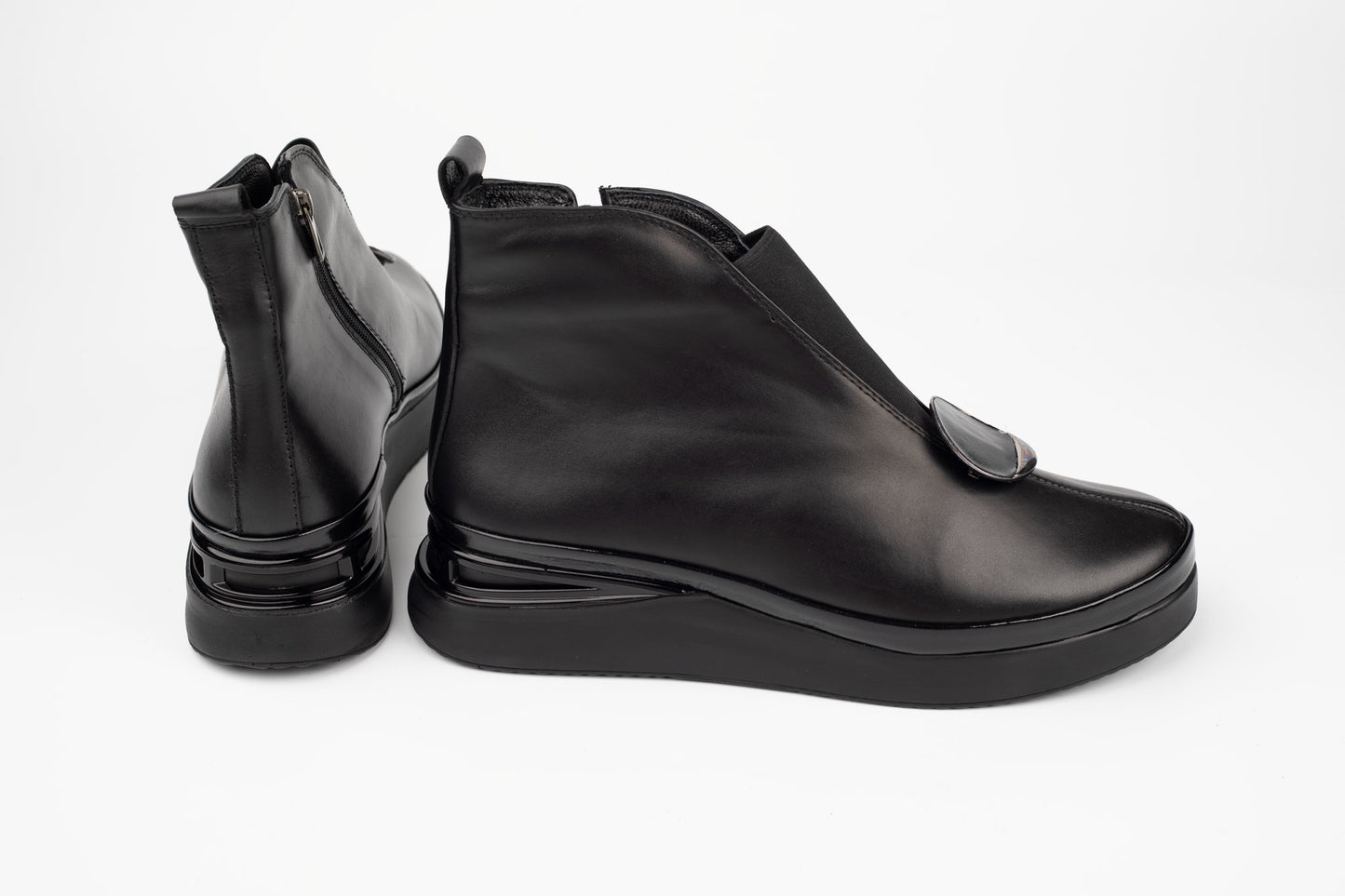 Ghete damă piele naturală DOGATI 934428 N Box