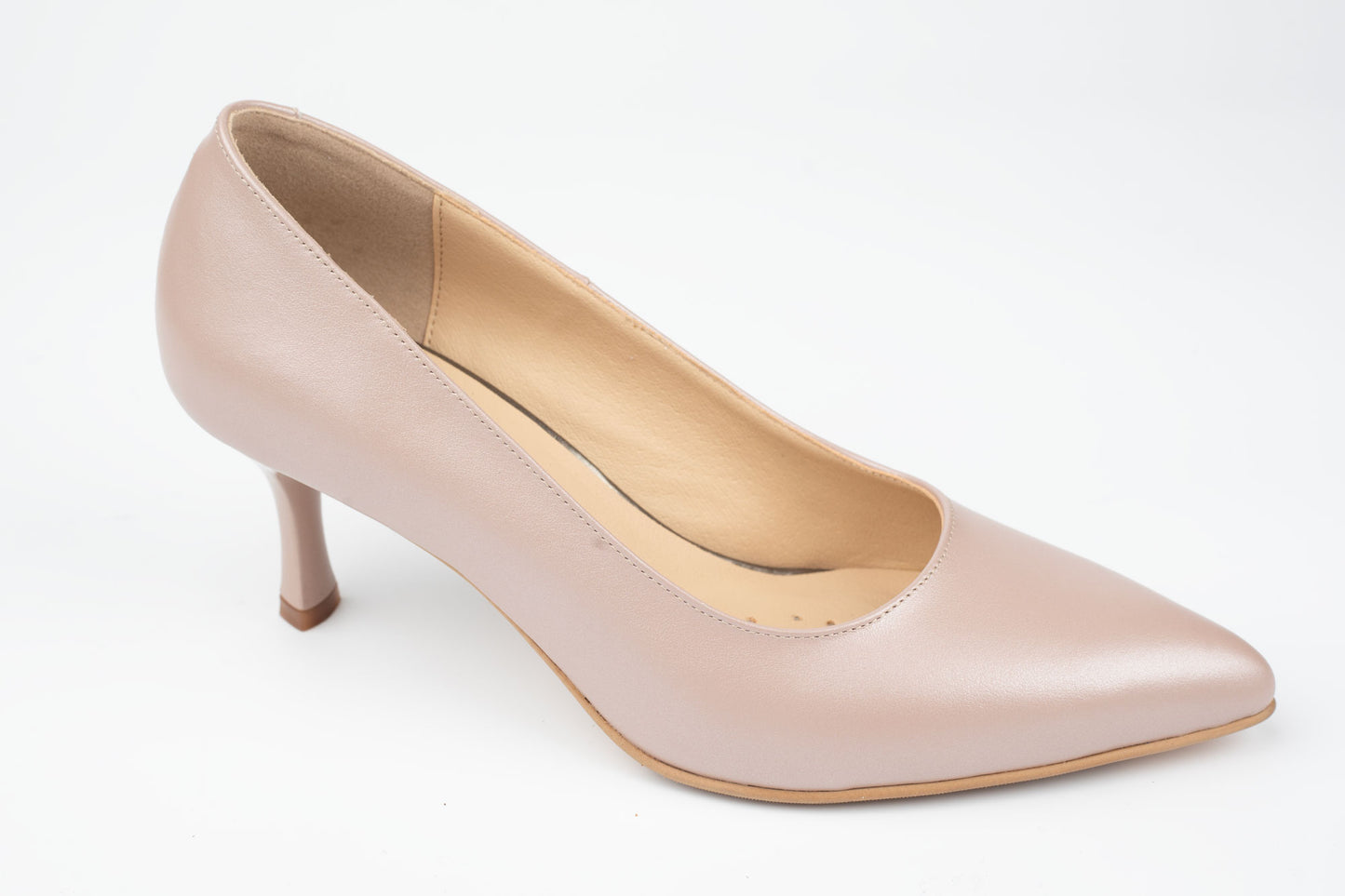 Pantofi dama eleganti piele naturala ANTONIO 5420 Grej Sidef