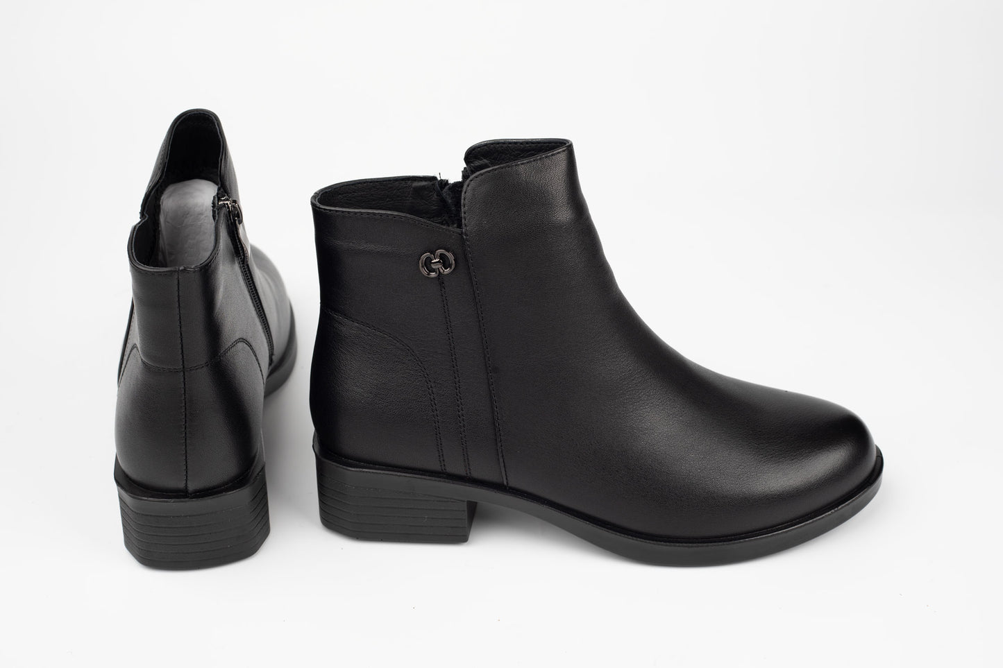 Ghete damă piele naturală BETINA 63761 N Box