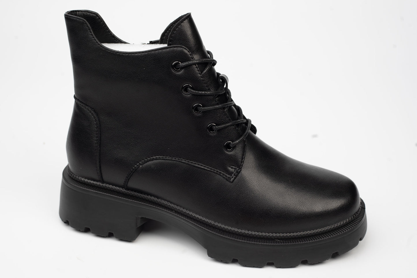 Women's boots made of genuine leather ANNA VIOTI 10653 N box