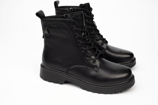 Women's boots made of genuine leather ANNA VIOTI 18576 N box