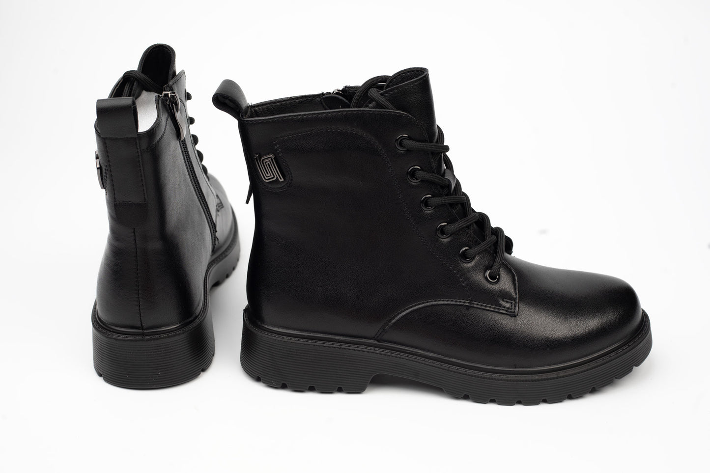 Women's boots made of genuine leather ANNA VIOTI 18576 N box