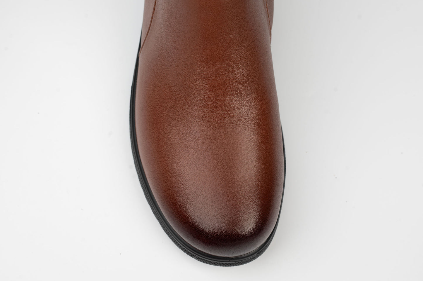 Women's genuine leather boots BETINA 07558 Brown