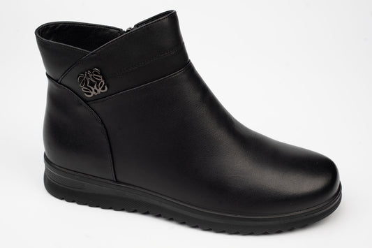 Women's genuine leather boots BETINA 0750 N box (41-42)