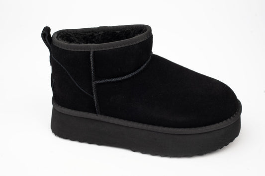 Women's boots made of genuine suede leather ANNA VIOTI 113 Mini N vel